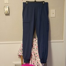 Carhartt M Navy Unisex Medical Scrub Jogger Pants Solid Ripstop CK224A