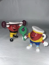 Kool Aid Man Vintage 90's Promotional PVC Mini Figures Kraft General Foods