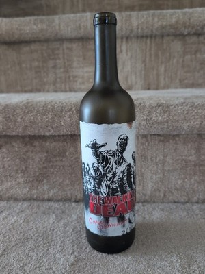 The Walking Dead Cabernet Sauvignon WINE Empty bottle 2016