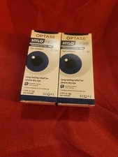 Lot Of 2 Optase Hylo Night Eye Ointment - Preservative Free Lubricant Exp 2028