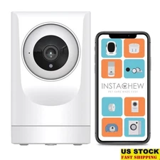 360° Smart Pet Camera 1080P HD Wireless Video Monitor 2 Way Audio Night Vision