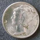 1931 Mercury Head Silver Dime Coin BU Excellent Condition