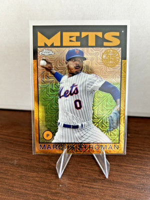 2021 Topps - #86C-22 Marcus Stroman 35th Anniversary Silver Pack Mojo Gold /50