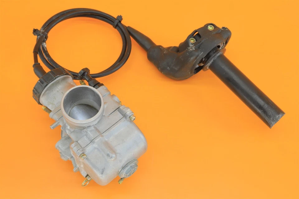 98-08 1998 KTM 125 SX OEM Keihin PWK 39 carburador carburador combustible acelerador conjunto Foto 2 de 4