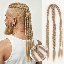 Long Braided Ponytail Extension Synthetic Twist Box Braids Pony Tail Hairpieces
