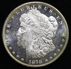 1878-S $1 Morgan Silver Dollar  BU Uncirculated PL Proof Like #A3