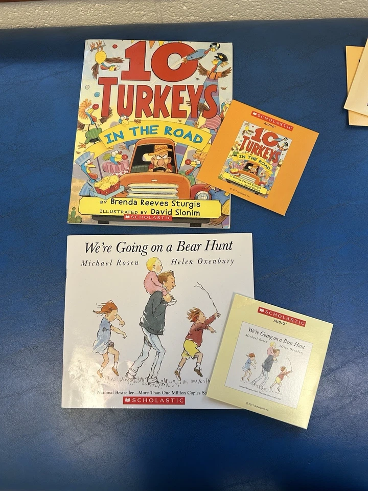 Lot of 20 Scholastic Children's Books with CD Read Along Collection - FREE SHIP - Image 4 of 4