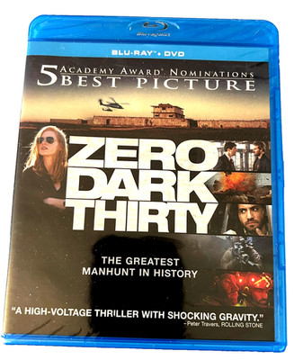 Zero Dark Thirty Blu-Ray & DVD Brand New Sealed!  Ships Same Day With Tracking