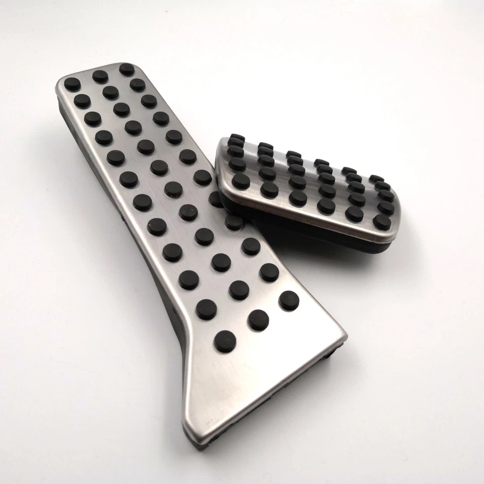 AT Foot Gas Brake Pedal Pad Cover For Mazda 2 3 6 CX-3 CX-5 CX-9 2PCS ATENZA - Imagem 4 de 4