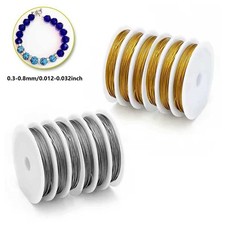 Stainles Steel wire Beading Rope Cord For DIY Necklace Bracelets Jewelry Making