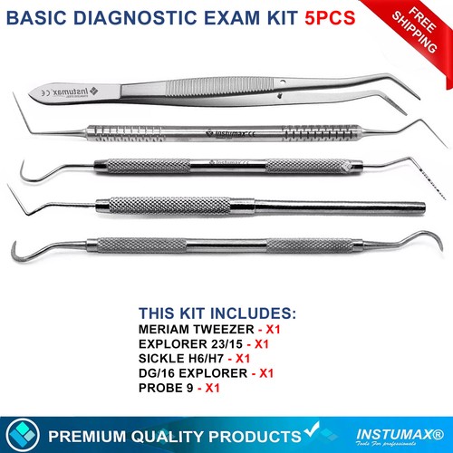 Dentist Composite Filling Restoration Placement Tools Probes Teeth Scraper Range - Picture 9 of 127