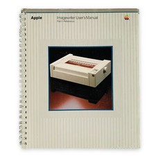 Apple Imagewriter User s Manual Part I: Reference VTG 1983 .