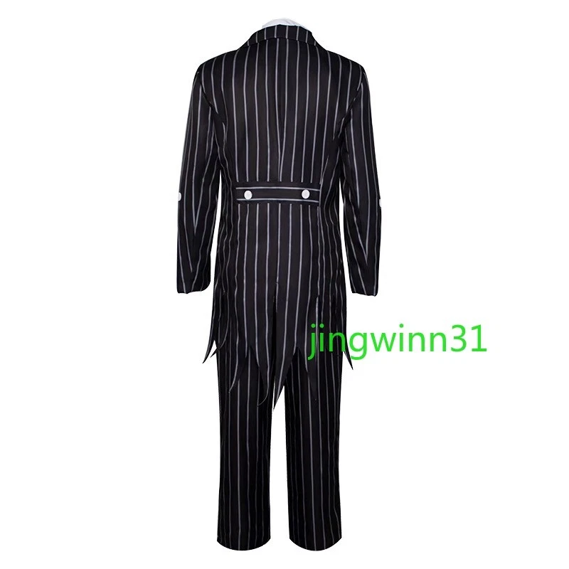 The Nightmare Before Christmas Sally Jack Skellington Costume Suit Adult Unisex - Image 3 of 4