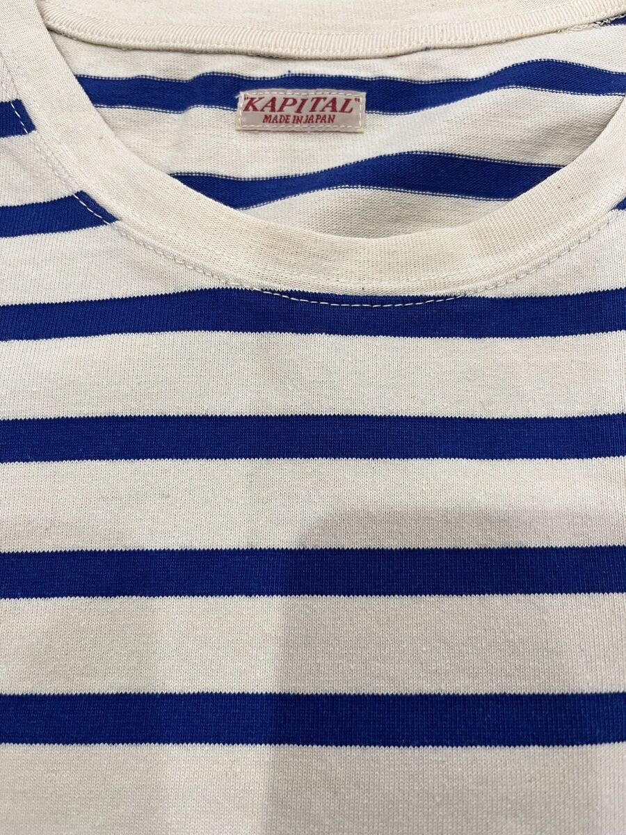 Kapital Shirt Longsleeve Smiley Striped Shirt Sz L | eBay Kapital Shirt Longsleeve Smiley Striped Shirt Sz L | eBay