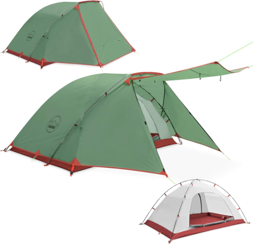 2／4 Person Camping Tent Outdoor Waterproof Family Large Tents 2/4 People Easy Se - Picture 1 of 8