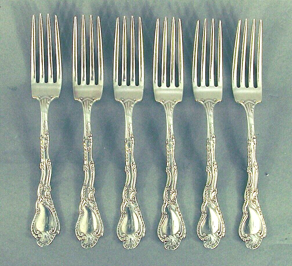 Gorham Silver Plate Flatware, 1891 -- forks, tablespoons, teaspoons