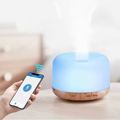 500ml Aromatherapy Diffuser Ultrasonic with Wifi Wireless Essential Oil Diffuser