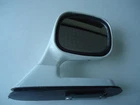 CAR CRV SUV HOOD REAR MIRROR THIRD MIRROR AUXILIARY MIRROR RIGHT SIDE WHITE