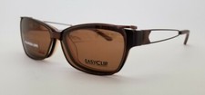 1 Unit NEW Brn/Olv EASYCLIP EYEGLASSES MAGNETIC POLARIZED CLIP-ON 52-14-135 186