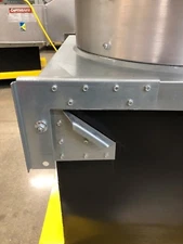 Hinge Kit for Commercial Kitchen Upblast fans up to 28" base size 