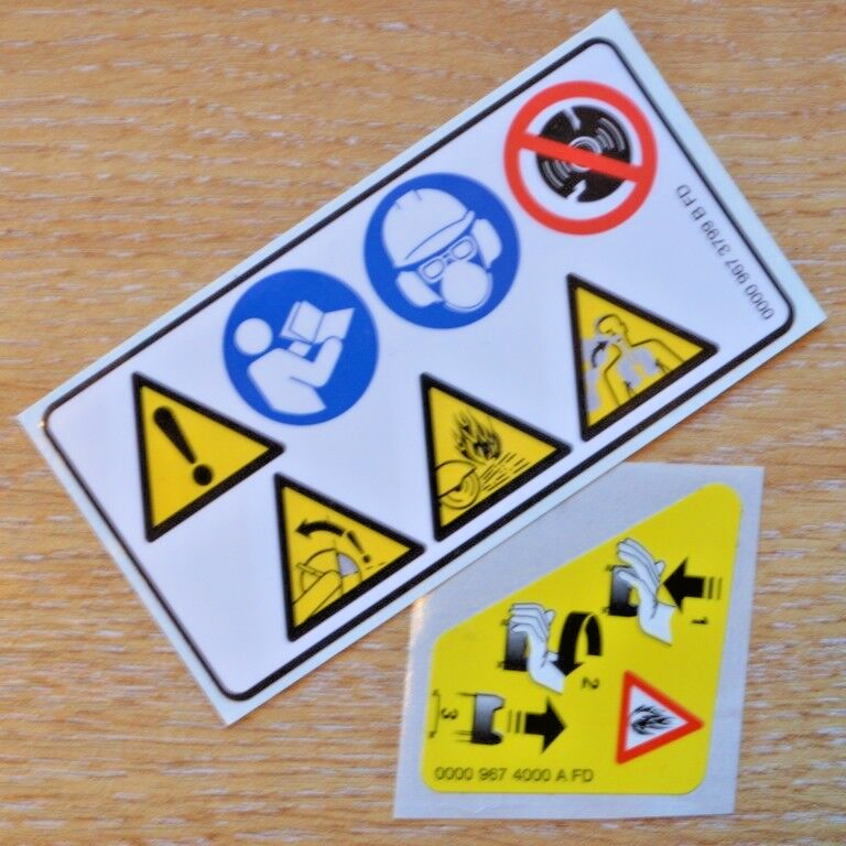 Genuine Stihl Decals Labels TS410 TS420 Concrete Saw 0000 967 3799 4000 Tracked