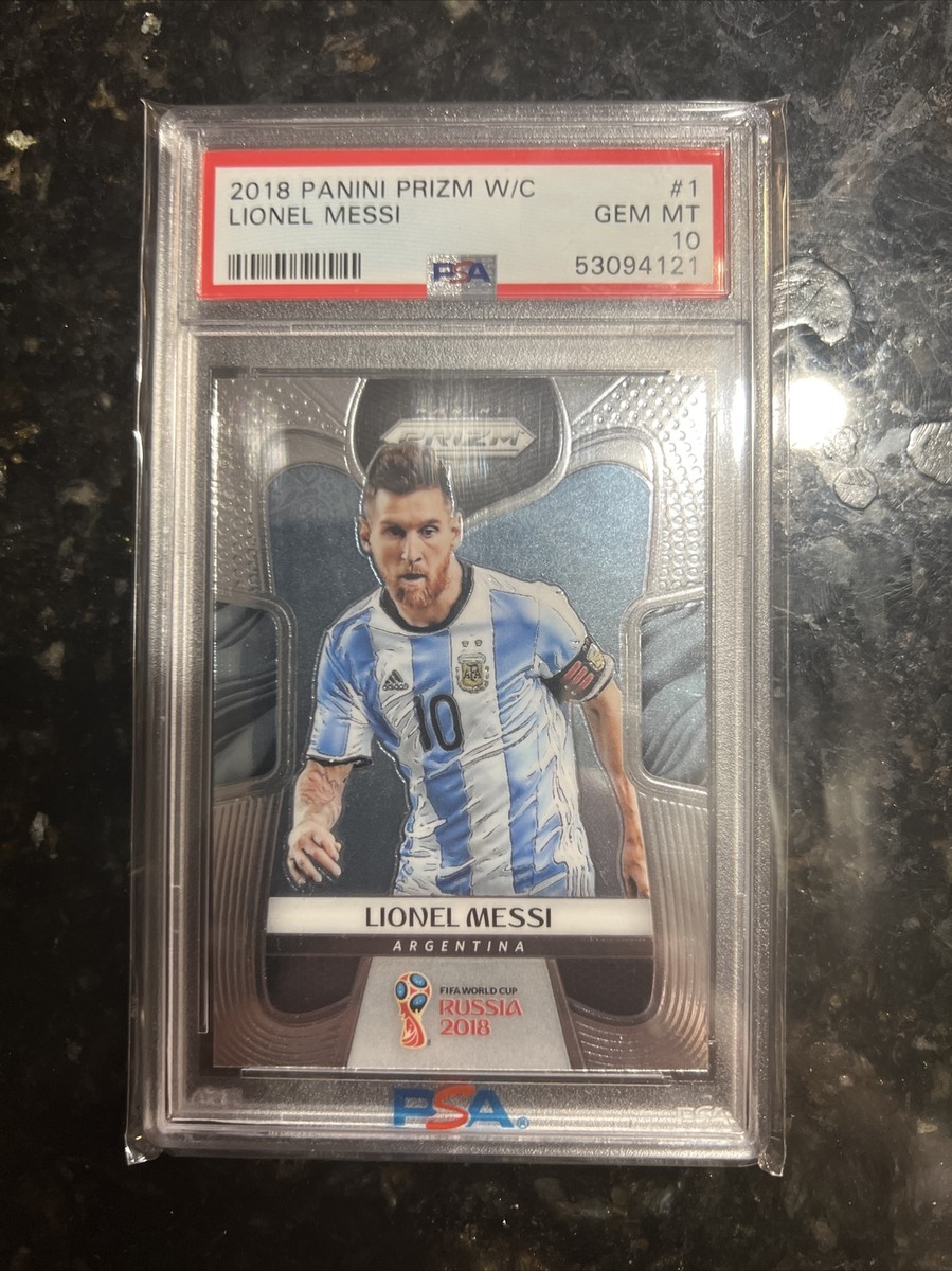メッシ Messi PSA10 2018 Panini RUSSIA カード