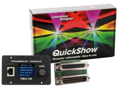 Pangolin Laser Flashback 4 ILDA Interface, mit QuickShow 5.5, Extra Pack, FB4