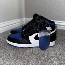 Brand New With Box Air Jordan 1 Retro OG HIGH Royal Toe GS Size 6Y