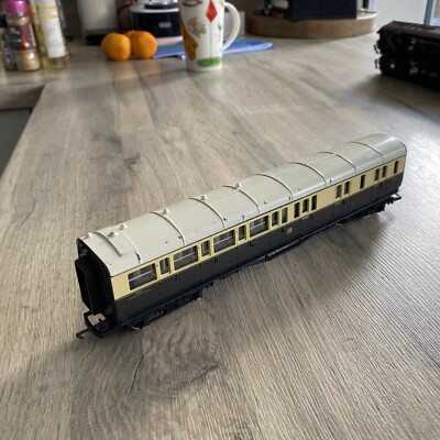 Hornby GWR Spannzangenkorridorbremse Dritte, R457 (4913) schöner Zustand Box6
