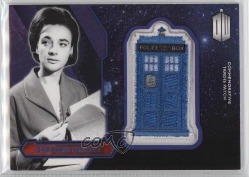 2015 Topps Doctor Who Tardis Patch Blue 9/99 Barbara Wright #P-16 Patch 05fy - Picture 1 of 3
