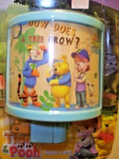 Kids Stocking Stuffers Gifts Winnie the Pooh Tigger Night Light on/off switch