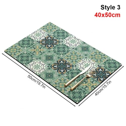 1Pcs Printed Coffee Dish Mat Draining Pad CoffeeMat Kitchen Tableware - Bild 18 von 21
