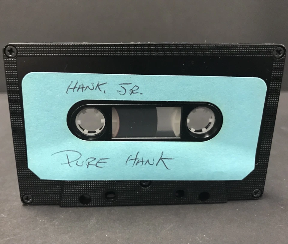 Hank Williams, Jr. Pure Hank Cassette PROMO Master Tape Warner Bros WB 1991 - Image 4 of 4