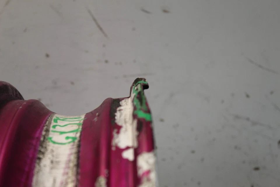 2005 - 2008 SUZUKI GSXR 1000 OEM RODA DIANTEIRA ARO E ROTOR RETO GX378 - Imagem 4 de 4