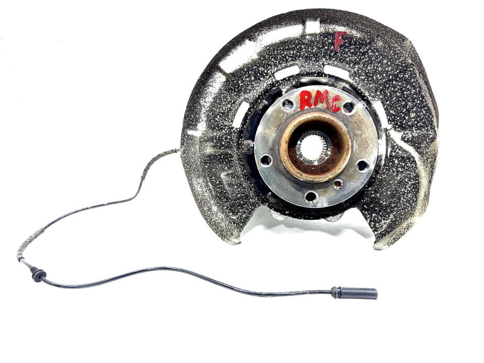 BMW X6 E71 2008-2014 pasajero derecho husillo trasero nudillo buje cojinete OEM Foto 2 de 4