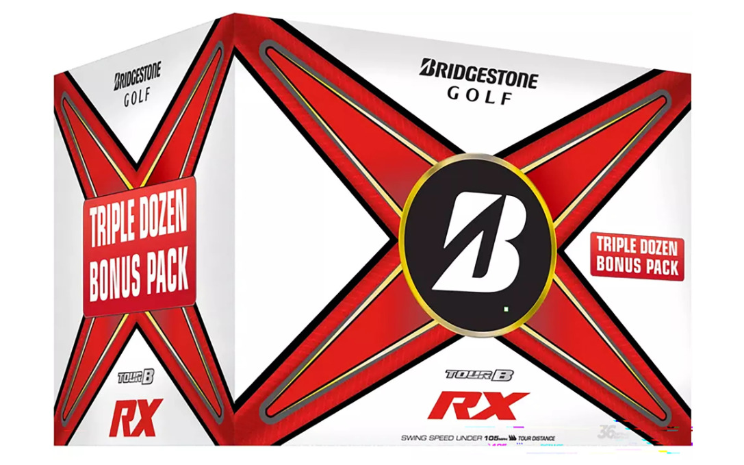New Bridgestone 2024 Tour B RX Golf Balls - 3 Dozen