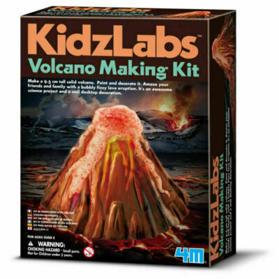 Kidzlabs Vulkan Bastelset für Kinder, Handwerk Erziehungswissenschaft Aktivität Schule 