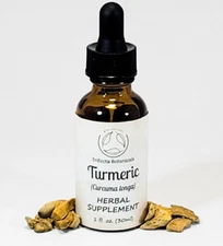 TURMERIC Herbal Supplement / Liquid Extract Tincture / Curcuma longa Root Herb