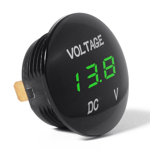 DC 12V-24V LED Panel Digital Voltage Volt Meter Display Voltmeter Motorcycle Car - Picture 8 of 25