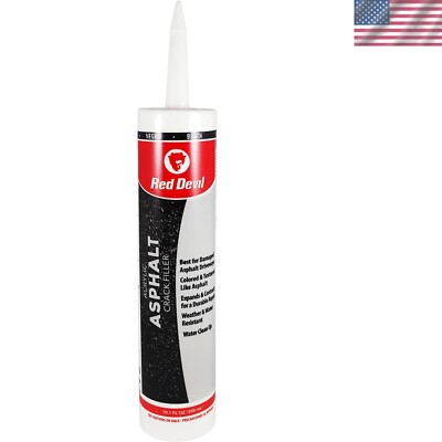 Asphalt Crack Filler Sealant, 10.1 fl. oz., Made in the USA - Reliable Solution