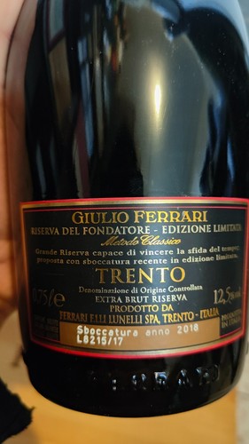 Giulio Ferrari riserva del fondatore 2000 Edizione Limitata - Foto 2 di 3