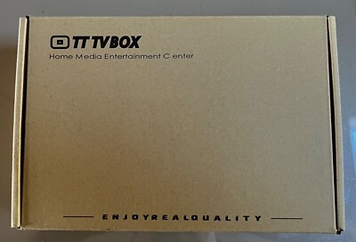 M9CPRO 4K New w/All components in the original box TT TV Box