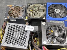 LOT of 5 Non-Working Power Supplies for Parts - No Cords