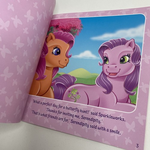 MY LITTLE PONY Classics Butterfly Hunt 2014 Sticker Book MY LITTLE PONY TV Show - Picture 3 of 5