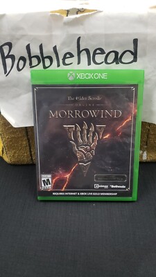 CIB THE ELDER SCROLLS ONLINE MORROWIND XBOX ONE VIDEO GAME