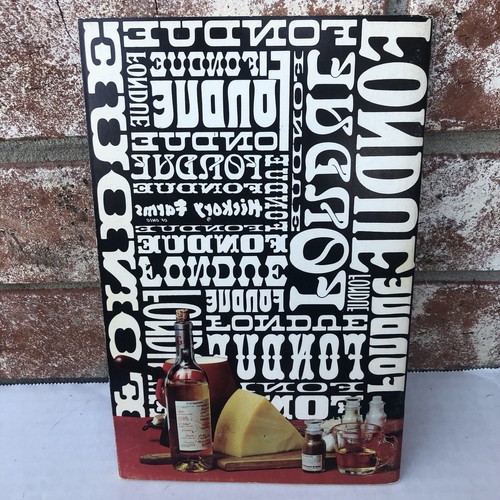 Frivolous Fondues Ruth Gaines Vintage Cook Booklet 1970 Softcover Hickory Farms - Picture 2 of 4