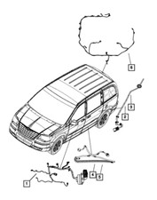 OEM Mopar 10 18 Town Country Gran Caravan Rou...