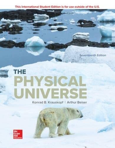 ISE The Physical Universe (ISE HED PHYSICAL SCIENCE - ASTRONOMY)