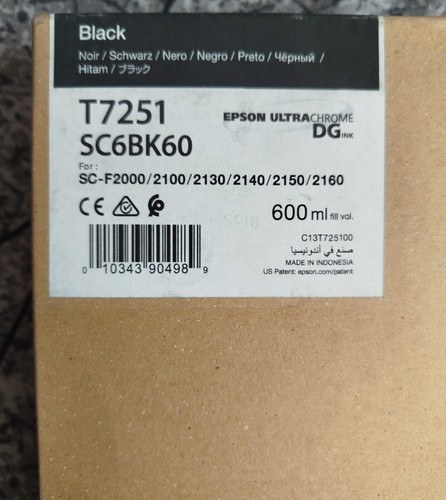 Oryginalne wkłady atramentowe Epson T7251 T7252 T7253 T7254 T725A DE Darmowa wysyłka - Zdjęcie 2 z 6
