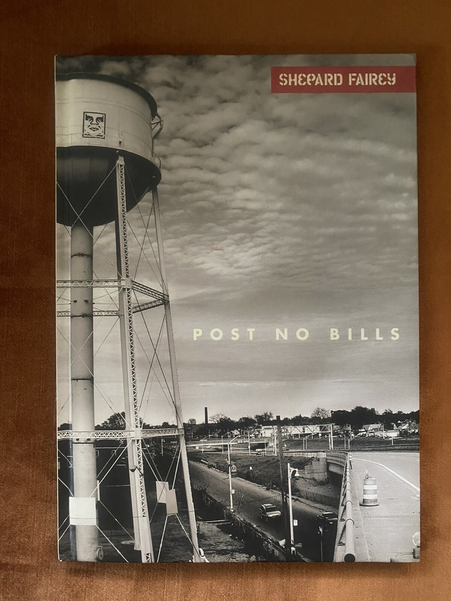 Shepard Fairey Signed Artist Book 'Post No Bills' | eBay